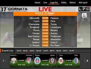 Como-Pavia: diretta streaming Sportube. Formazioni, info e link