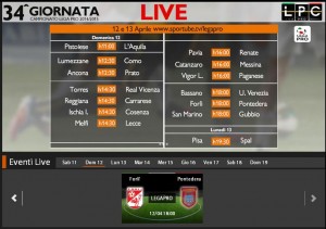 Forlì-Pontedera: diretta streaming Sportube. Info, link e formazioni