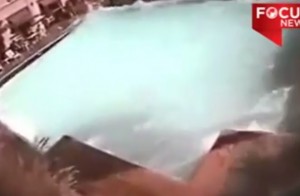 VIDEO YouTube, Nepal: violenza terremoto fa uscire acqua dalla piscina