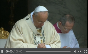 Messa di Pasqua di Papa Francesco: diretta video