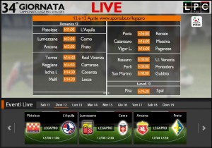 Pistoiese-L'Aquila: diretta streaming Sportube su Blitz. Info e formazioni
