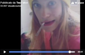 Tea Falco, VIDEO ironico su Facebook contro le critiche