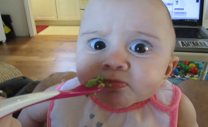 VIDEO YouTube: bambina assaggia avocado per la prima volta, la smorfia è buffa