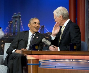  David Letterman, gran finale con Obama: "Giocheremo a domino insieme"