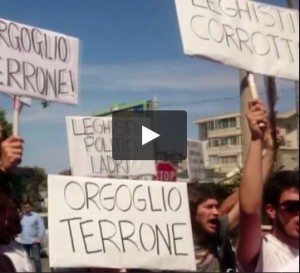 Salvini contestato in Sicilia: "Sei come renzi, basta chiacchiere" VIDEO