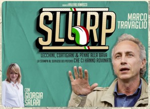 Marco Travaglio: con "Slurp" giornalisti "lecchini" alla berlina in 500 pagine 