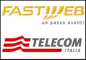 Telecom Italia e Fastweb alleate per la banda ultralarga: fibra+rame a 100 mega