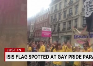 VIDEO YouTube - "C'è bandiera Isis a Gay Pride", ma sono sex toys. Gaffe Cnn 