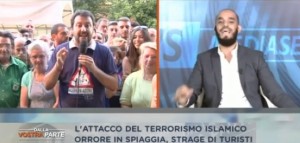 Isis, ragazzo: "Islam sotto attacco". Salvini: "Prendi gommone e vattene" VIDEO