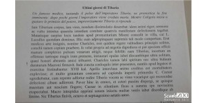 Maturità 2015 seconda prova, Tacito "Ultimi giorni di Tiberio": Traduzione versione latino 