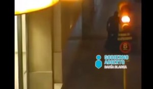 VIDEO YouTube - Diego Alberto Trotta, calciatore, picchia ex fuori da sala bingo