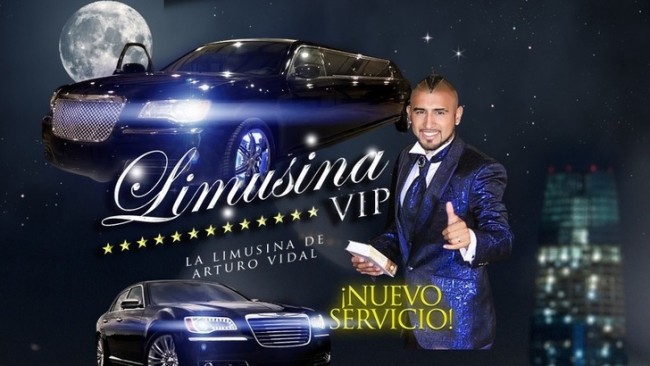 Arturo Vidal incidente ubriaco in auto: in Cile è testimonial spot Limousine...