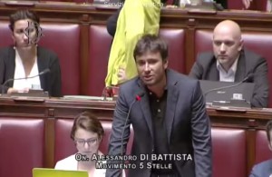 Di Battista (M5s) a vicepresidente Baldelli: "Io alla Camera parlo di quello che mi pare"