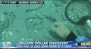 tesoro del 1715 trovato da sub in fondo al mare, 1 mln di $ in monete d'oro