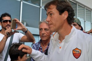 L'allenatore della Roma, Rudi Garcia (foto Ansa)