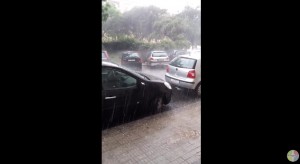 VIDEO YouTube - Cagliari, pioggia e grandine improvvisa il 22 luglio