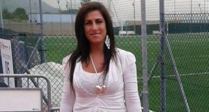 Marina Rinaldi allenatrice dell'Ogliarese, squadra dove giocava... da uomo