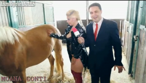 Andrea Diprè e Moana Conti stuprano cavallo e diffondono video: Aidaa li denuncia