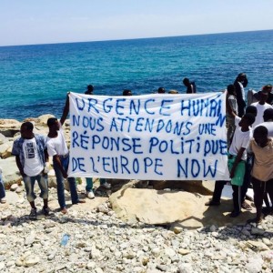 Ventimiglia, migrante minaccia il suicidio