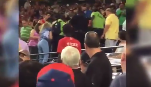 VIDEO YouTube - Tifoso cade da spalti dello stadio e muore