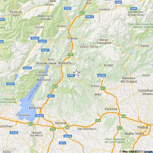 Terremoto vicino Rovereto, magnitudo 3.2