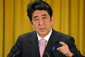 Il premier giapponese Shinzo Abe