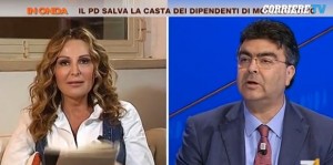 Emanuele Fiano (Pd): "Daniela Santanchè mi sto incazzando..." VIDEO