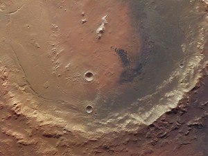 I resti del grande lago salato scoperto su Marte