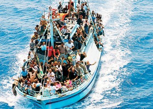 Naufragio barconi, centinaia di morti al largo della Libia