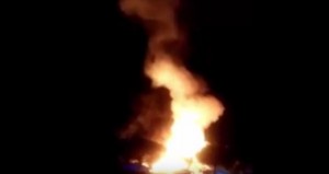 VIDEO YouTube Incendio Numana al Centro Vacanze di Marcelli