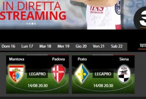 Prato-Siena: diretta streaming video su Sportube