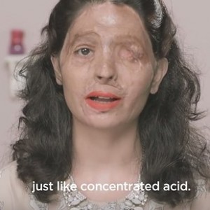 VIDEO YouTube - Donna deturpata da acido, campagna-tutorial