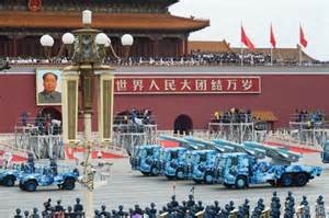 Una parata militare a Pechino