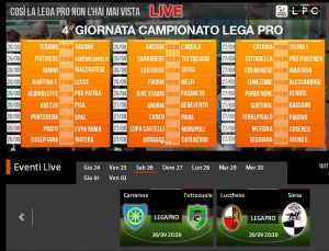 Lucchese-Siena: diretta streaming Sportube.tv, ecco come vederla