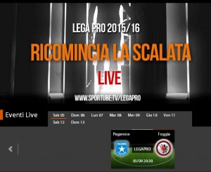 Paganese-Foggia: diretta streaming con Sportube su Blitz
