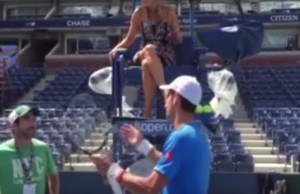  Djokovic fa da cupido per l'amico a Us Open