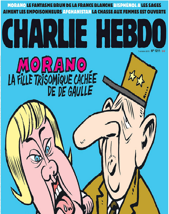 Charlie Hebdo, vignetta: ex ministra offesa come down FOTO