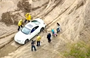 Alluvioni California: case e auto travolte da mare di fango