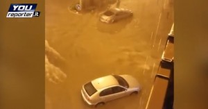 VIDEO YOUTUBE Alluvione Costa Azzurra: strade sommerse