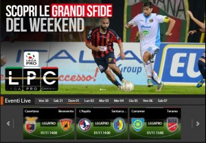 Casertana-Benevento: streaming diretta live Sportube, ecco come vederla