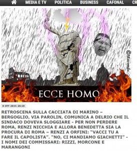 Dimissioni Marino, Dagospia: Renzi? No, è stato il Vaticano