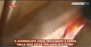 Report, Giorgio Mottola aggredito da Andrea Pardi VIDEO