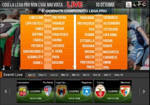 Lumezzane-Pro Patria: streaming diretta live Sportube tv, ecco come vederla
