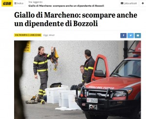 Fonderia Bozzoli Marcheno: 2 scomparsi. Omicidio, fuga o...