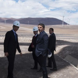 Enel Green Power: Matteo Renzi inaugura 7 impianti in Cile