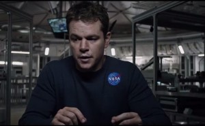 Matt Damon in una scena del film