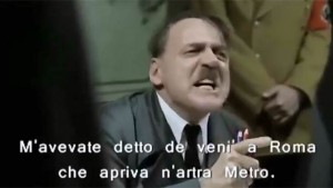 VIDEO YOUTUBE Hitler furioso per come si vive a Roma 