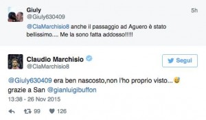 Marchisio, siparietto con tifoso su Twitter: "San Buffon"