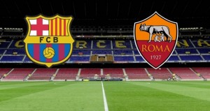 Barcellona-Roma, diretta streaming SportMediaset.it