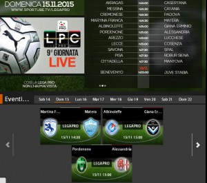 Pordenone-Alessandria: streaming Sportube in diretta live, ecco come vederla